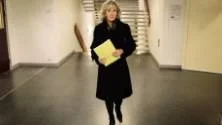 Huvudskyddsombud. Rosita Sundh menar att skolans dåliga arbetsmiljö beror på att politikerna drar ut på beslutet om F-husets framtid. Foto: Rolf Jönsson