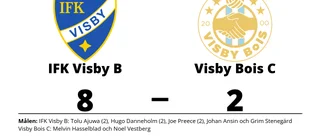 IFK Visby B utklassade Visby Bois C på hemmaplan