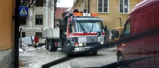 Proppen i innerstan har släppt