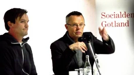 Gustaf Hoffstedt (m) vill till riksdagen och Åke Svensson (s) vill styra Gotlands kommun. Båda vill ha makt att förändra till det bättre.