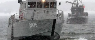 Stort pådrag i Fårösund