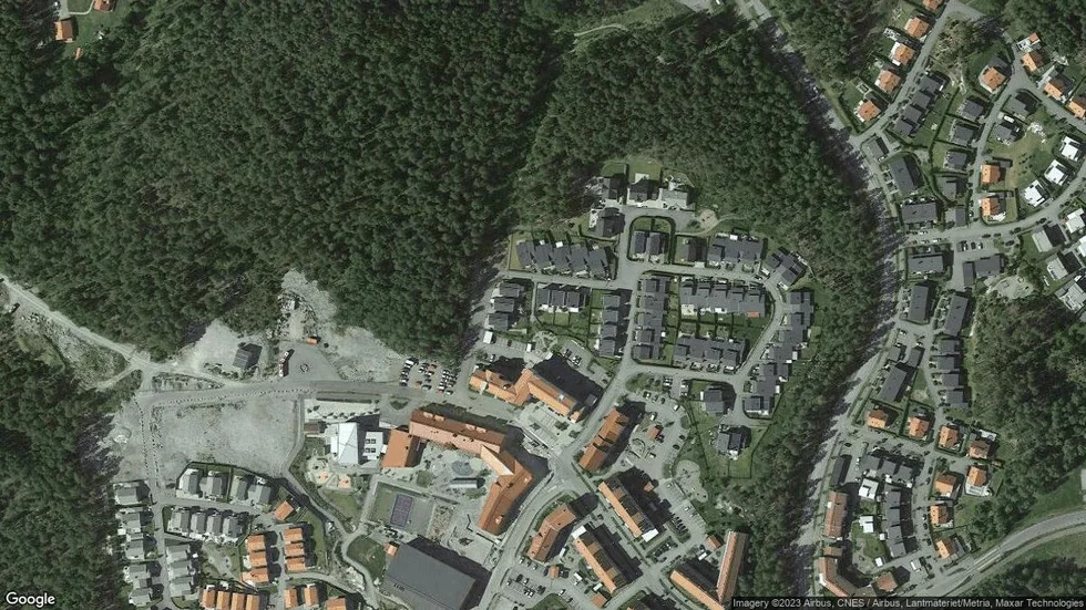 Området kring Spaljévägen 9