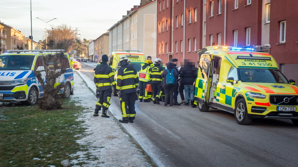 
Polisen misstänker mordbrand.