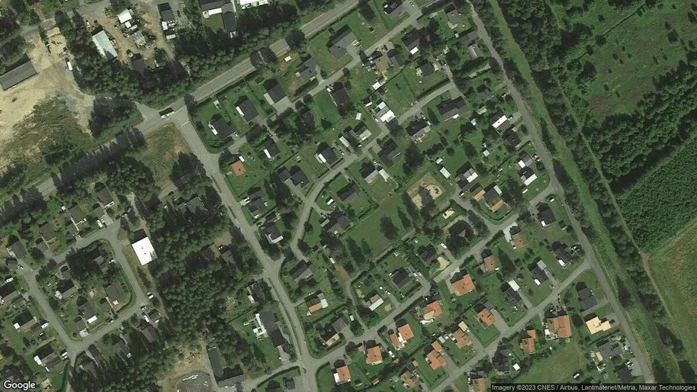 Området kring Bäckvägen 11