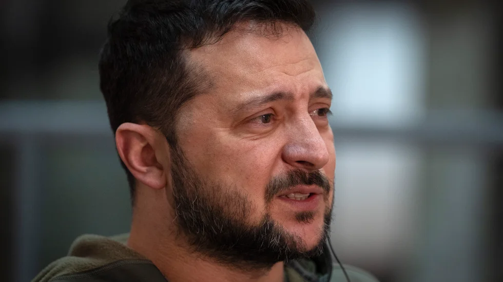 Ukrainas president Volodymyr Zelenskyj. Arkivbild.