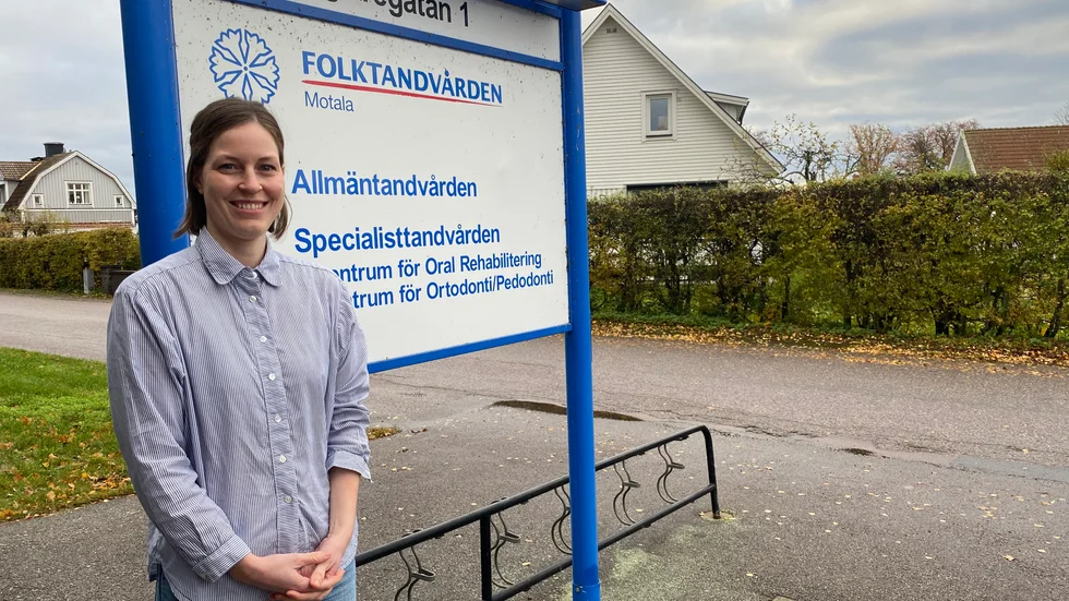 Hanna Gedda Jensen är tandläkare och har varit projektledare för den nya kariesbehandlingen. 