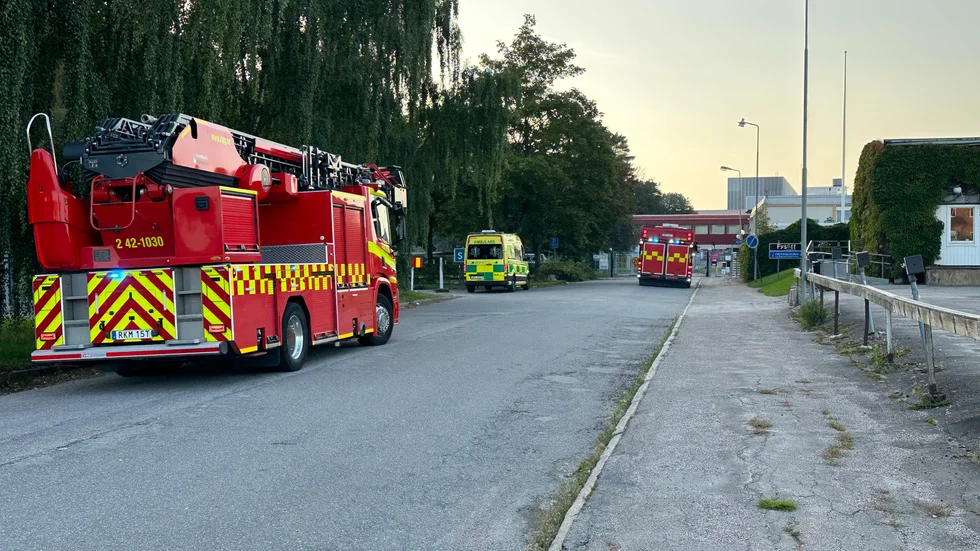 Räddningstjänsten lämnade platsen utan åtgärd.