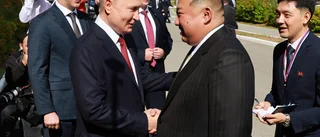 Putin vill besöka Kim i Nordkorea