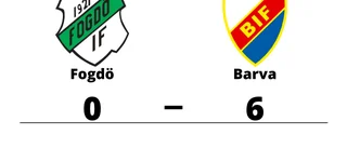 Barva vann enkelt borta mot Fogdö