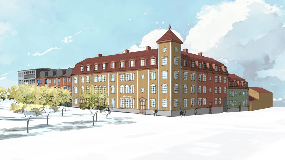 Nya förslag till nytt Stadshotell passar fint in i stadsbilden, skriver Mats Alvemark.