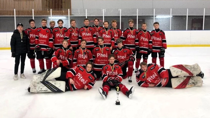 Piteå Hockeys pojkar födds 2008 gick vidare till SM-slutspel efter att ha blivit tvåa i DM.
