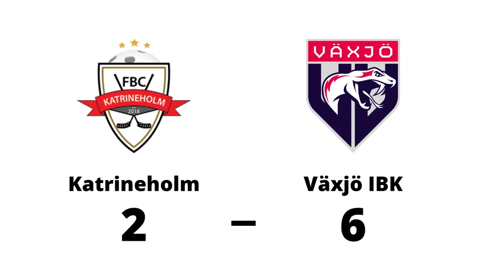 FBC Katrineholm förlorade mot Växjö IBK