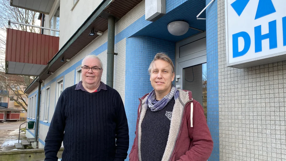 Kjell Randehed och Stefan Garlén Nilsson representerar Verdandi Västervik. 