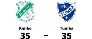 Vinstsviten slut för Tumba