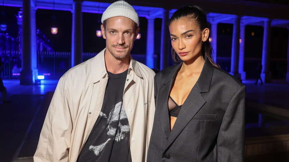 Joel Kinnaman och Kelly Gale har stadgat sig. Arkivbild.
