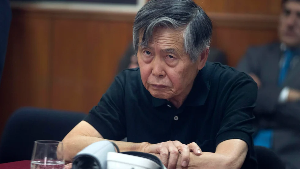 Perus expresident Alberto Fujimori år 2019. Arkivbild.