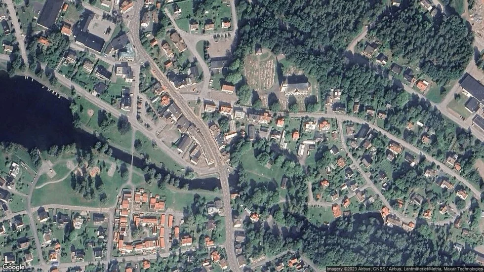 Området kring Storgatan 23B