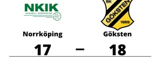 Göksten ny serieledare efter seger