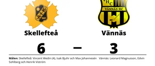 Vinstsviten slut för Vännäs