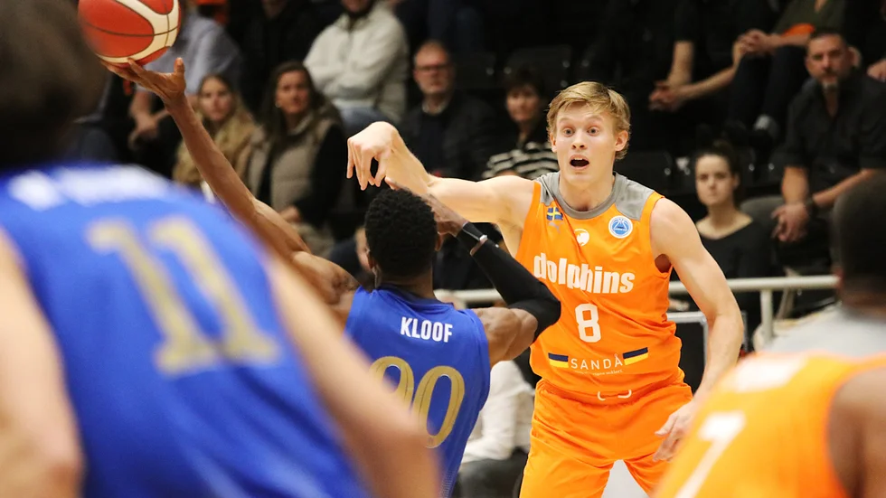 Felix Terins var kvällens man i Dolphins.