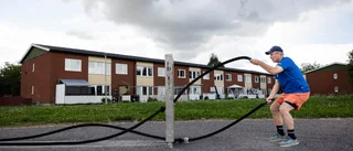 Kjell kämpar i utegymmet: "Uppsala är bra"