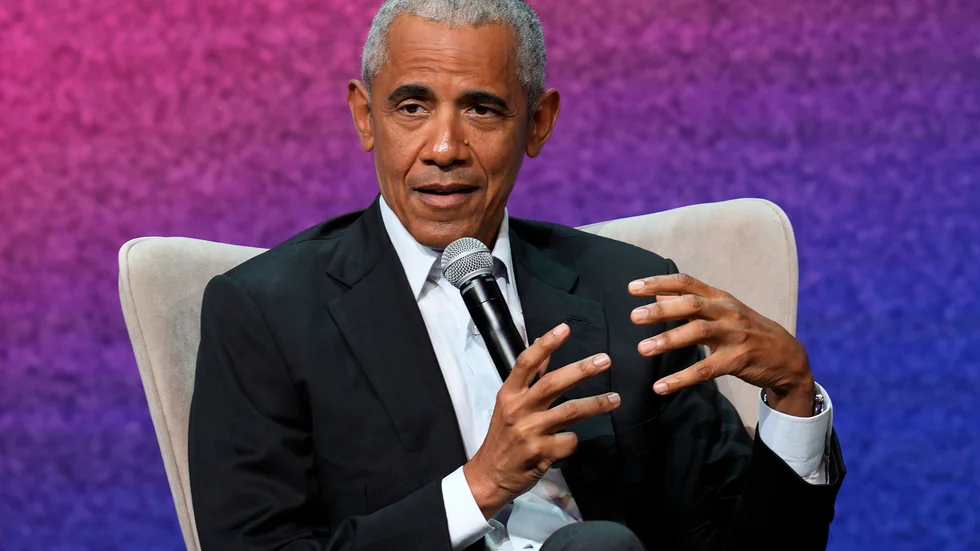 I ett öppet brev till bibliotekarier fördömer Barack Obama de starkt ökande kraven på bokcensur på amerikanska skolbibliotek. Arkivbild.
