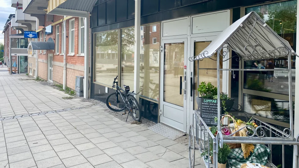 Här i Sublands gamla lokal efter Uddmansgatan öppnar inom kort en ny butik.