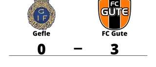 FC Gute tog hem segern mot Gefle på bortaplan