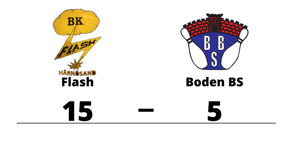 BK Flash vann mot Bodens BS