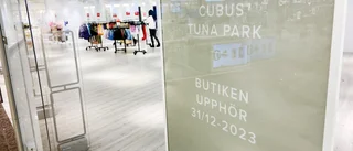 Efter 18 år – nu har butiken i Tuna park stängt för gott