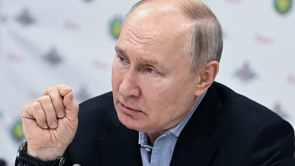 Rysslands president Vladimir Putin.