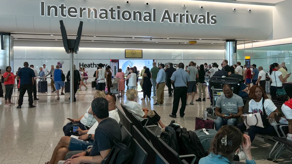Flygplatsen Heathrow är en av världens största. Arkivbild.