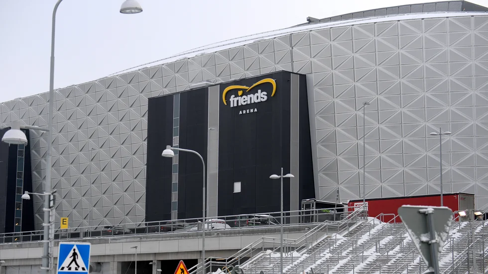 Innebandyfinalerna spelas på Friends arena. Arkivbild.