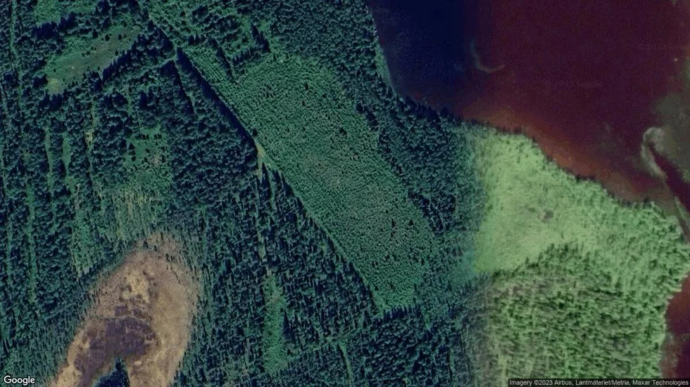 Området kring Långvik 435