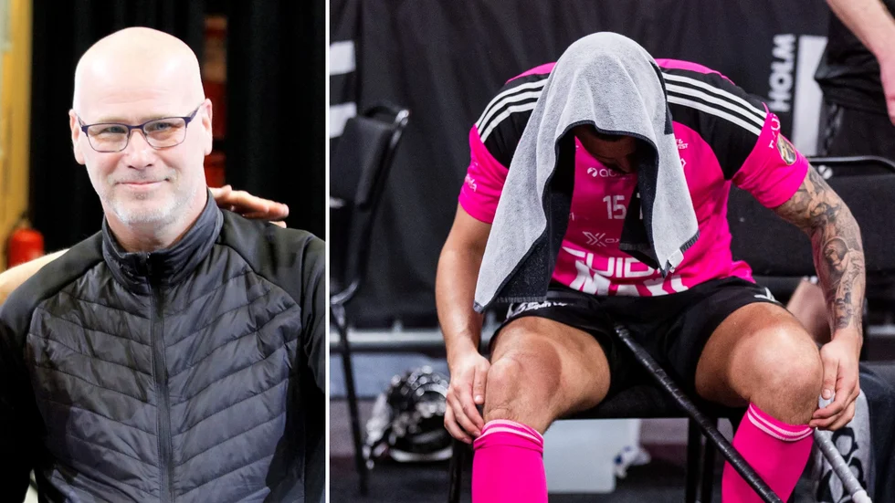 Henrik Ededahl, Storvretas vice ordförande, har fått kämpa med ett tufft ekonomiskt läge. Nu känner han med rivalen Falun som dras med ett stort miljonunderskott.