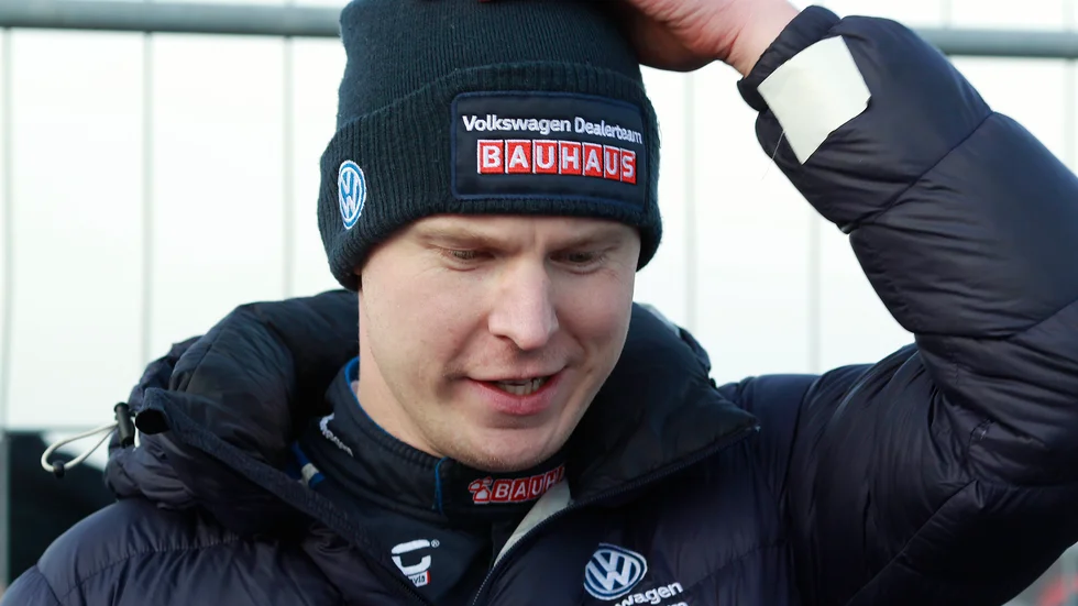 Johan Kristoffersson tog VM-guld. Arkivbild.