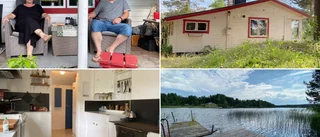 Klubbens omklädnings- och domarrum blev familjens sommarstuga 