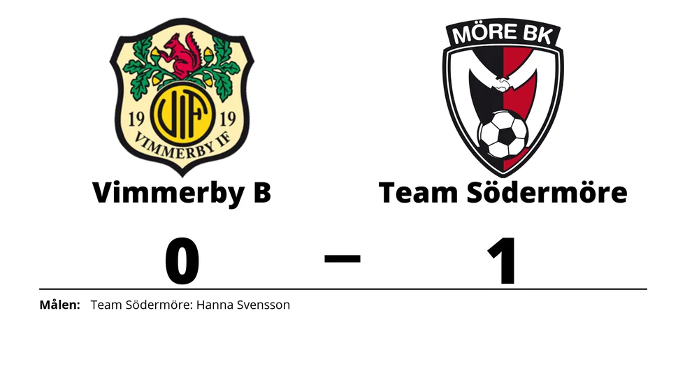 Vimmerby IF B förlorade mot Team Södermöre
