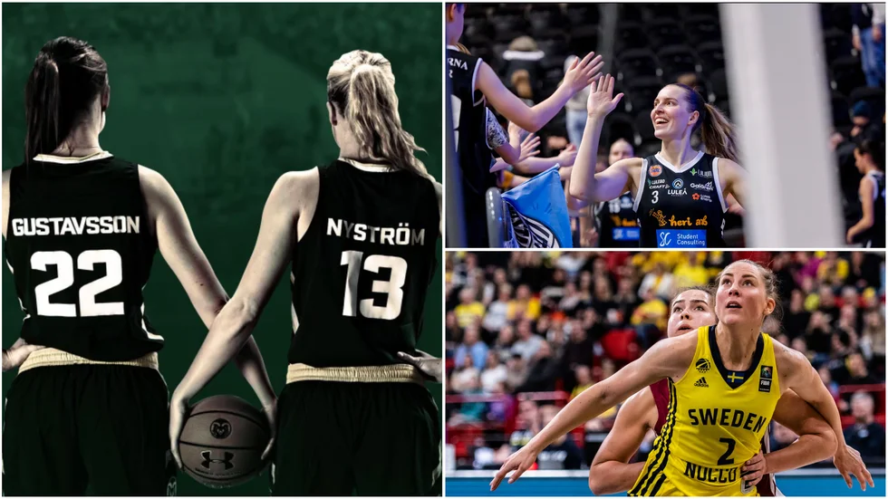 Elin Gustavsson och Ellen Nyström är vännerna som hittade varandra under collegetiden. På torsdagen möter de varandra i Euroleague. 