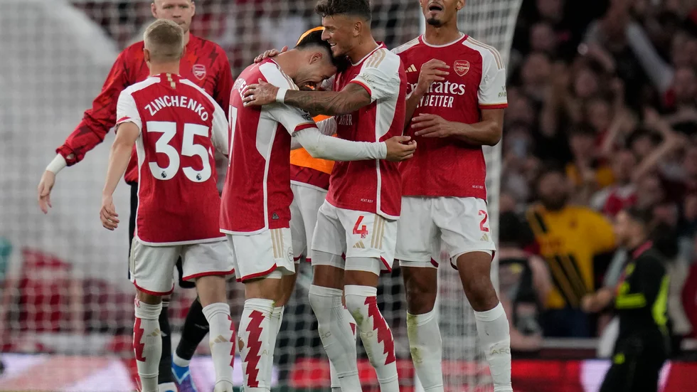 Arsenal besegrade Manchester City.