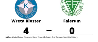 Wreta Kloster segrade mot Falerum på hemmaplan