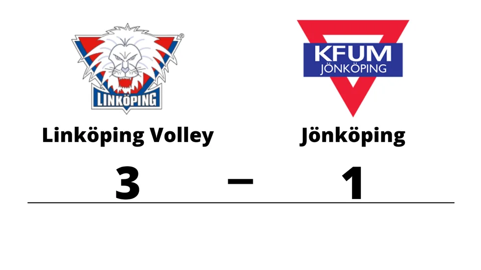 Linköpings VC vann mot KFUM Jönköping