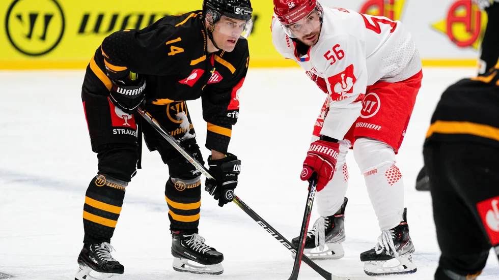 Andreas Johnson gjorde sin AIK-debut under tisdagen.