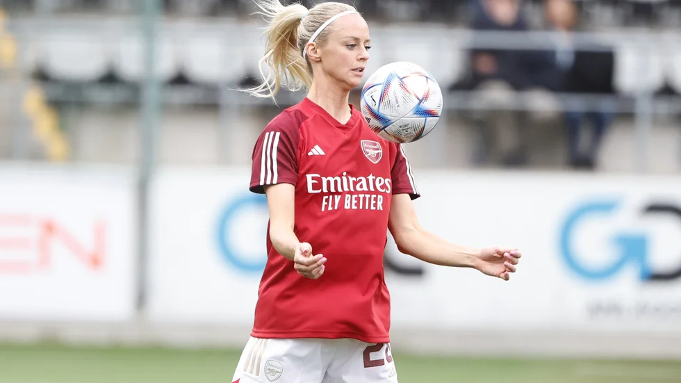Arsenals nyförvärv, Amanda Ilestedt, bänkades i ligapremiären. Arkivbild.