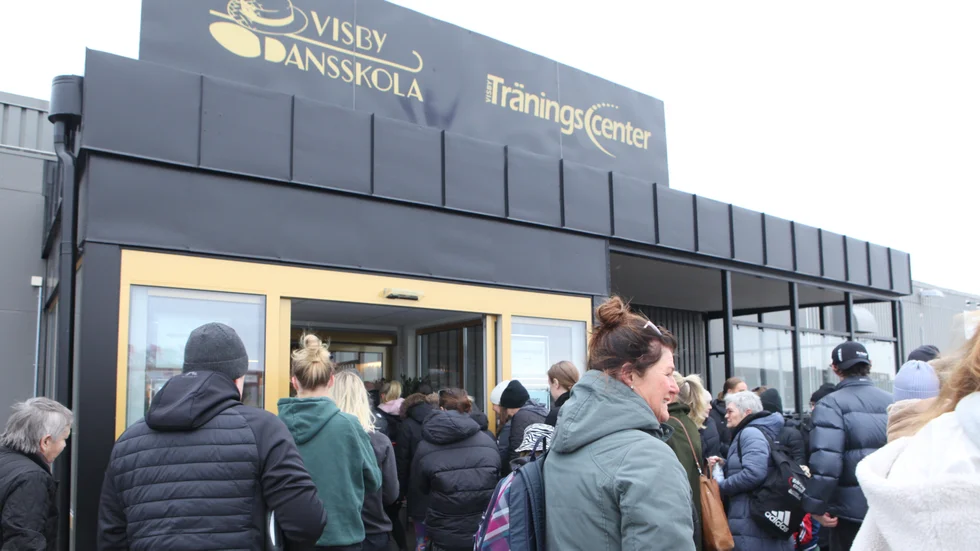 Visby dansskola och Visby träningscenter hoppas på en ändring av detaljplanen för att verksamheterna ska kunna få permanent bygglov.