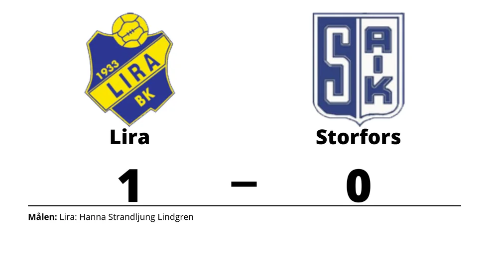 Lira BK vann mot Storfors AIK