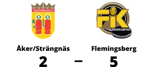 Flemingsberg för tuffa för Åker/Strängnäs - förlust med 2-5