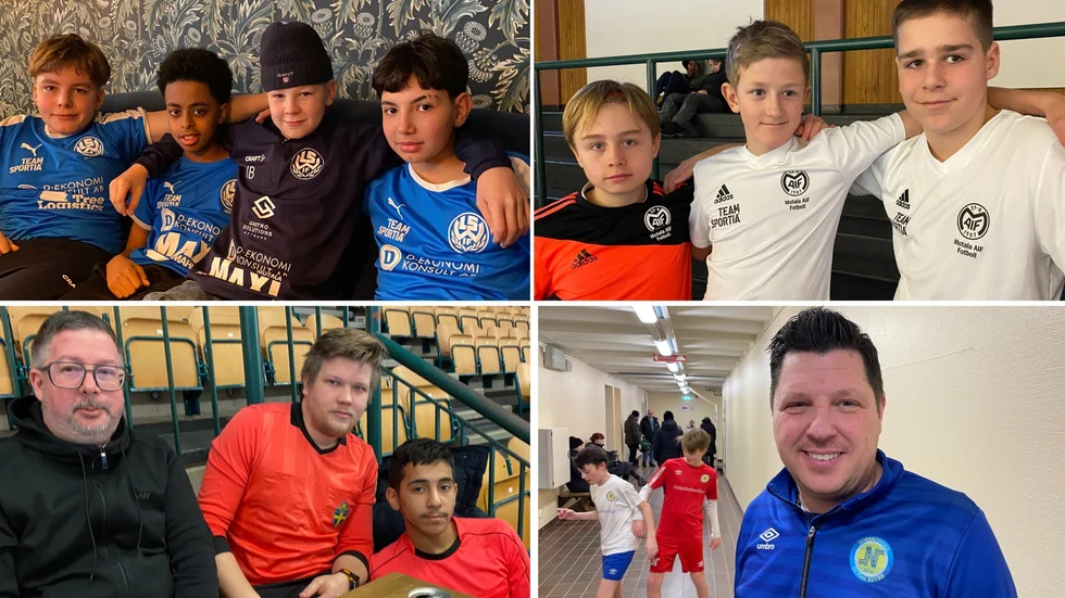 Motala futsal cup 2024. LSW och Motala AIF var på plats och spelade, liksom Muffe Bajraktarevic och hans Norrköpings FK. Kontantin Tsilofitis är med och jobbar för arrangerande MFK.