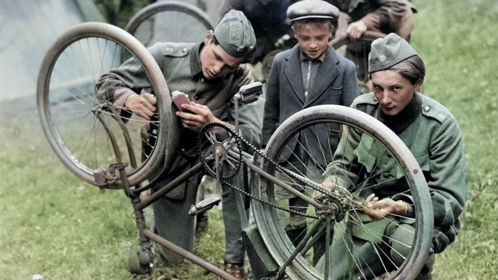 Efter "Historien om Sverige" gör SVT en ny serie om Sverige under andra världskriget. Pressbild.