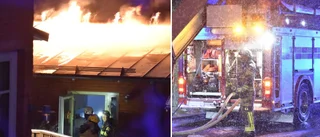 Flerfamiljshus totalförstört efter brand – familjer står utan hem